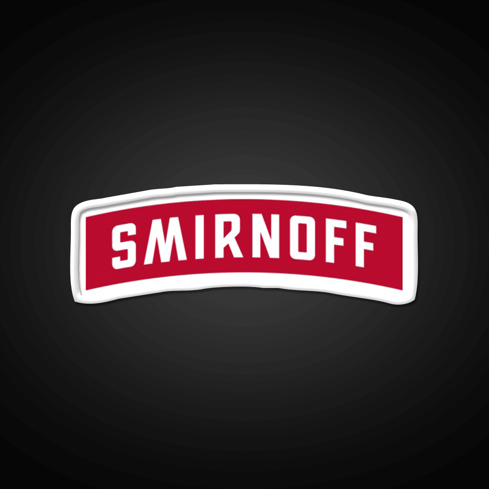 Smirnoff Vodka Cocktail Bar Decor Led Neon Sign Rgb Color - Shineneon