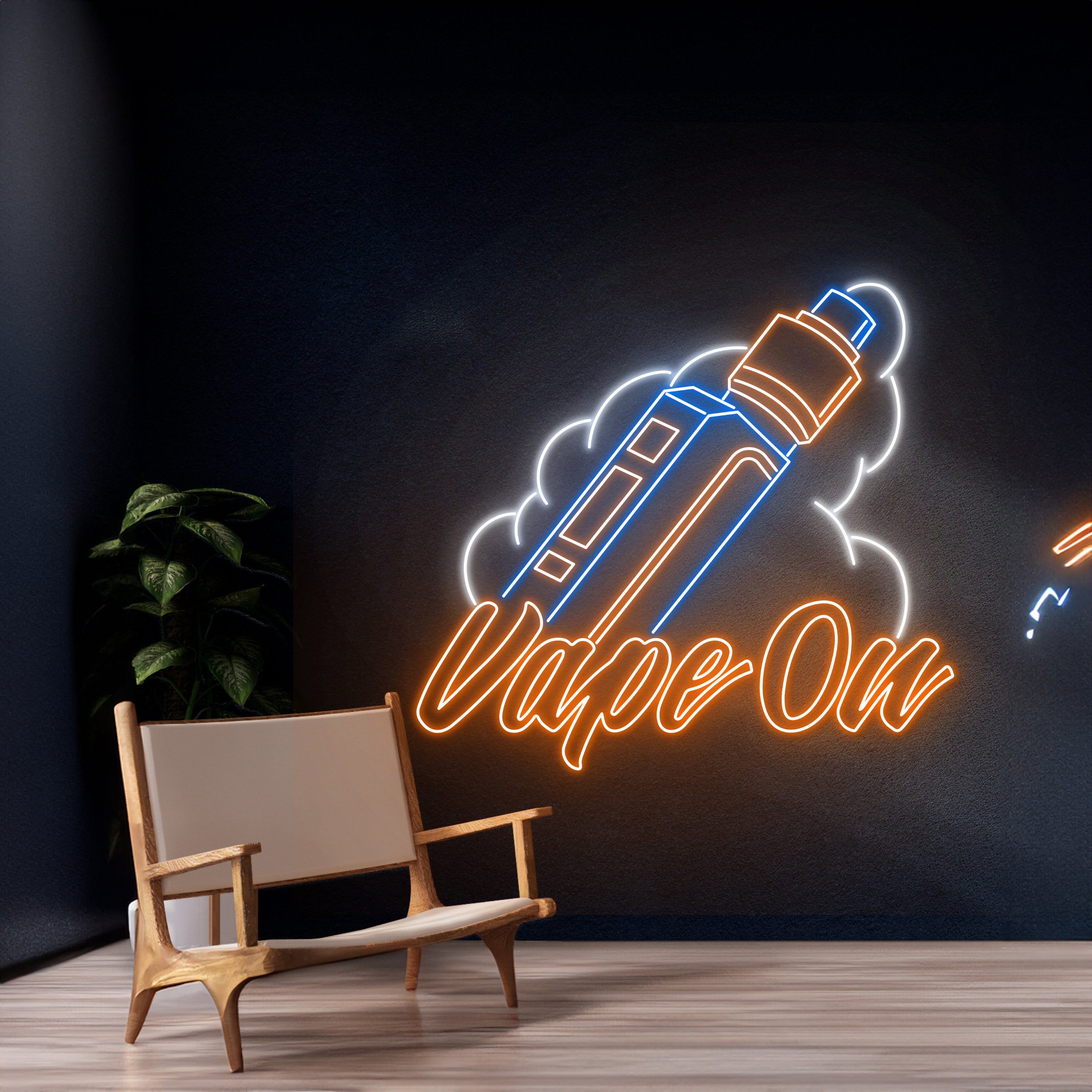 Smoke Led Neon Sign Man Cave Room Wall Decor Men Cave Club Neon Light | Shineneon