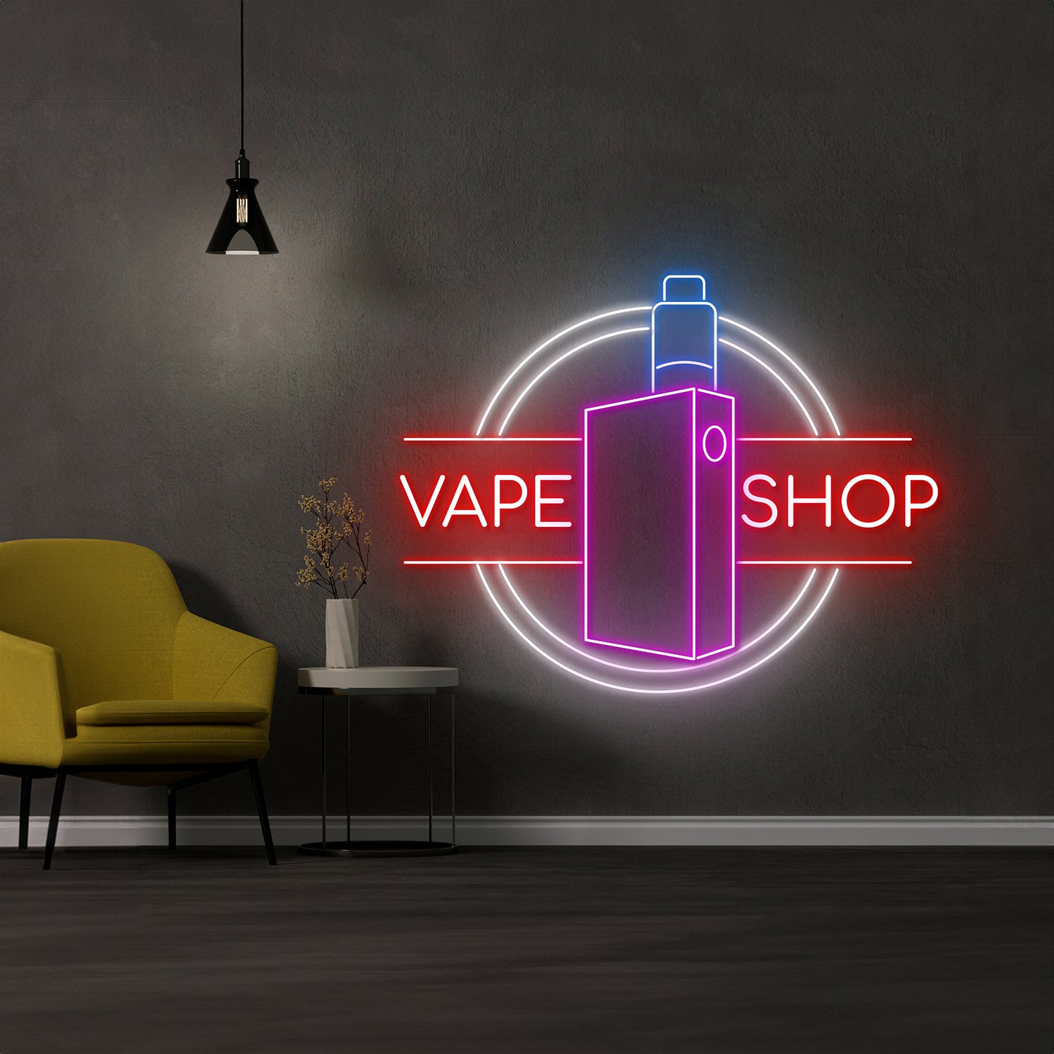 Smoking Shop Neon Sign Weed Leaf Led Light | Shineneon