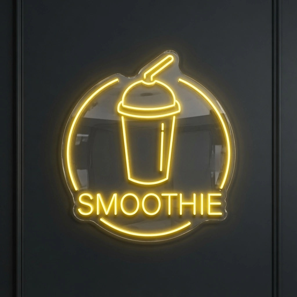Smoothie Wall Decor LED Neon Sign - 01 Original Product Image