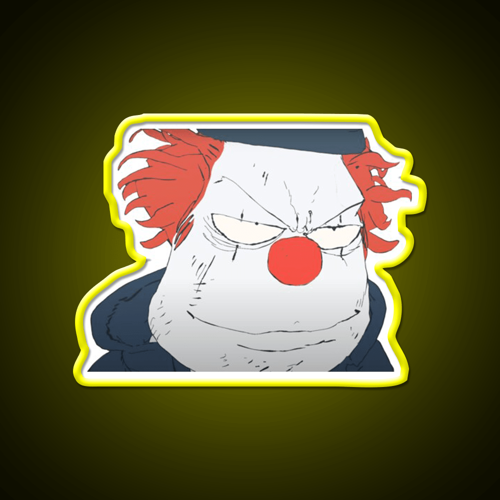 Smug Steve Fast Food Led Neon Sign For Burger Place Rgb Color - Shineneon