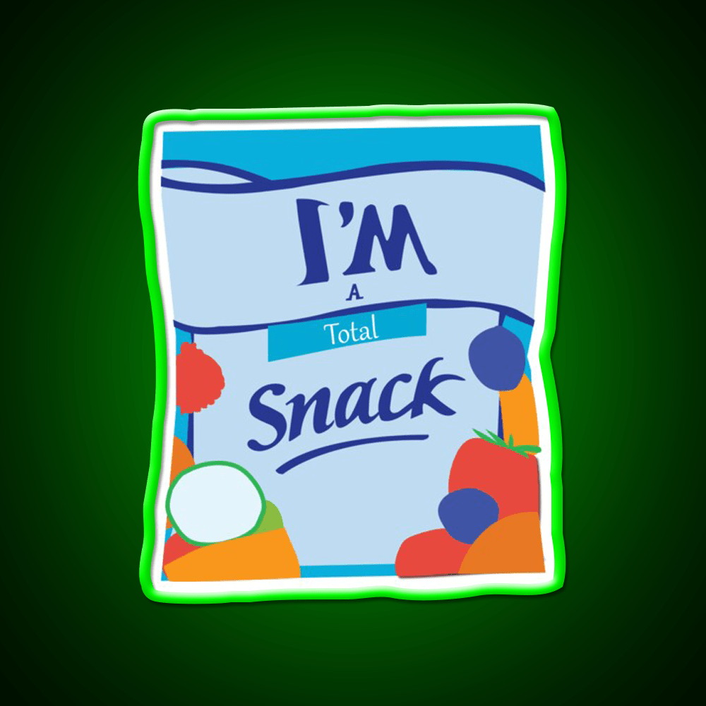 Snack Food Led Neon Sign For Junk Food Fans Rgb Color - Shineneon