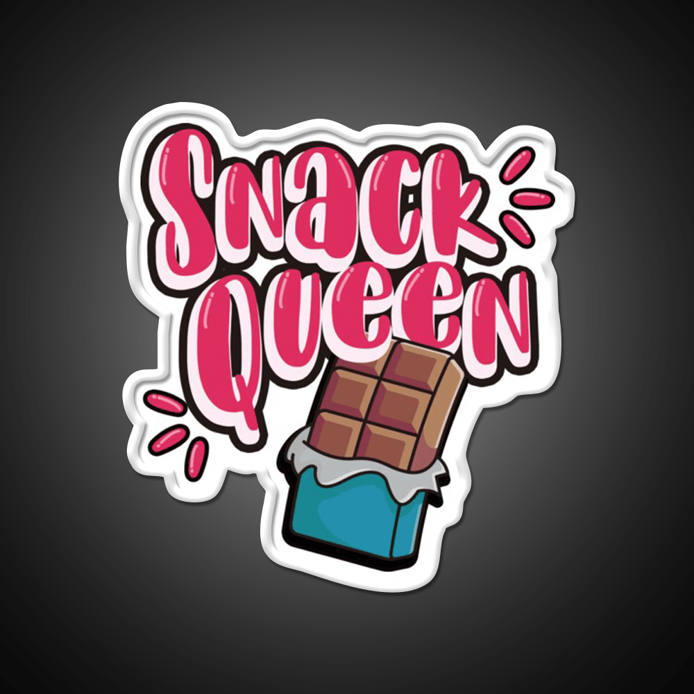 Snack Queen Snack Food Led Neon Sign Rgb Color - Shineneon