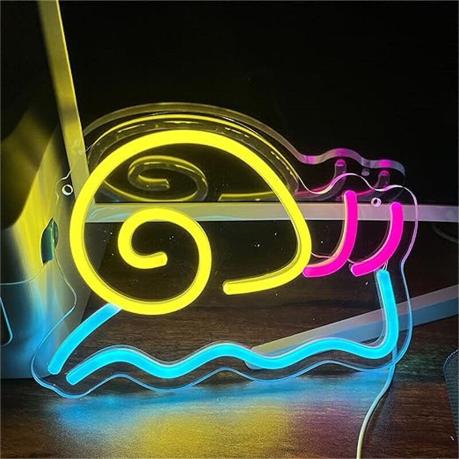 Snail Led Neon Sign For Home Decbars And Celebratory Events - Shineneon