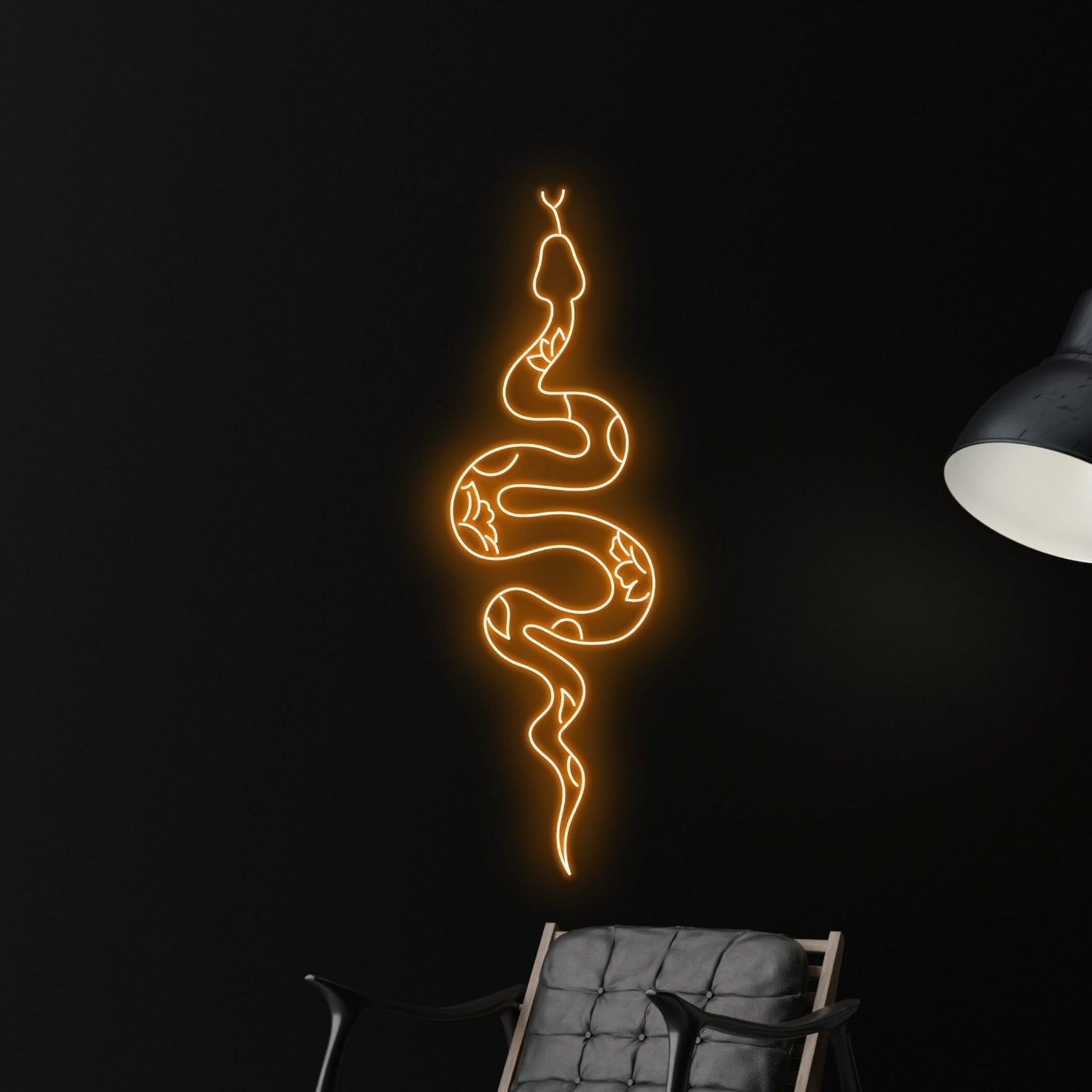 Snake Led Neon Sign Snake Decor Wall Art | Shineneon