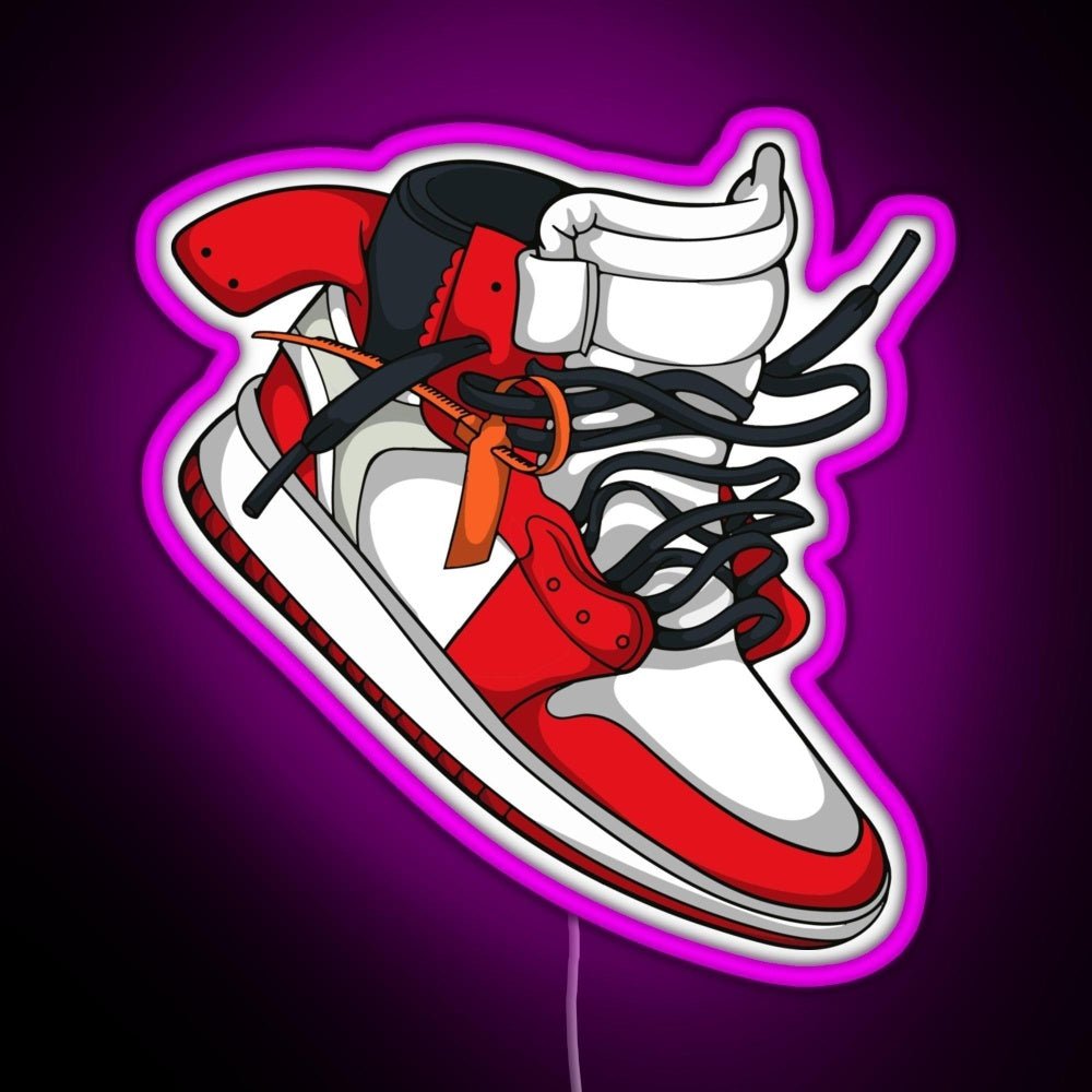 Sneaker Hype Rgb Led Neon Sign Pop Wall Art - Shineneon