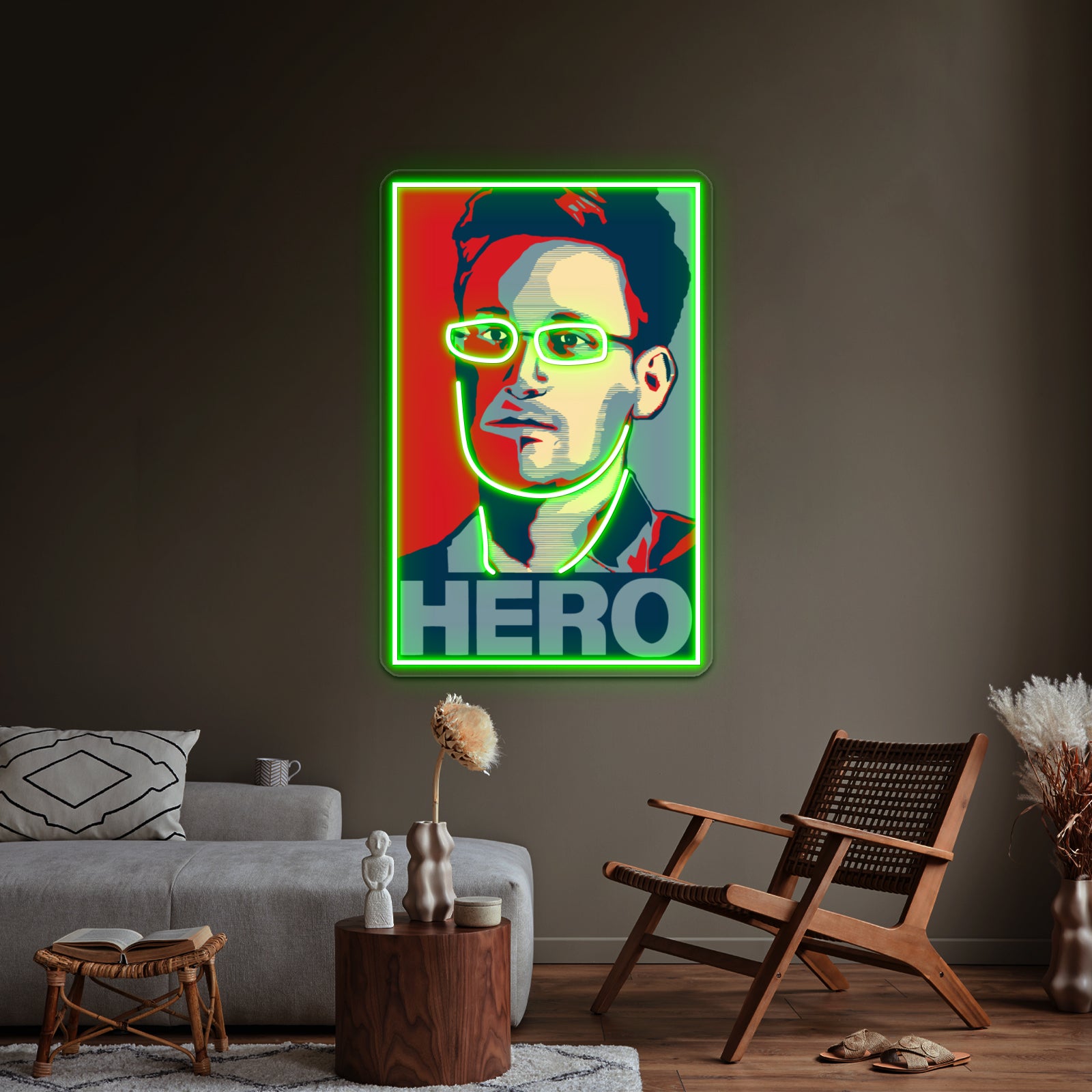 Snowdon Abstract Art Wall Artwork Neon Signs | Shineneon