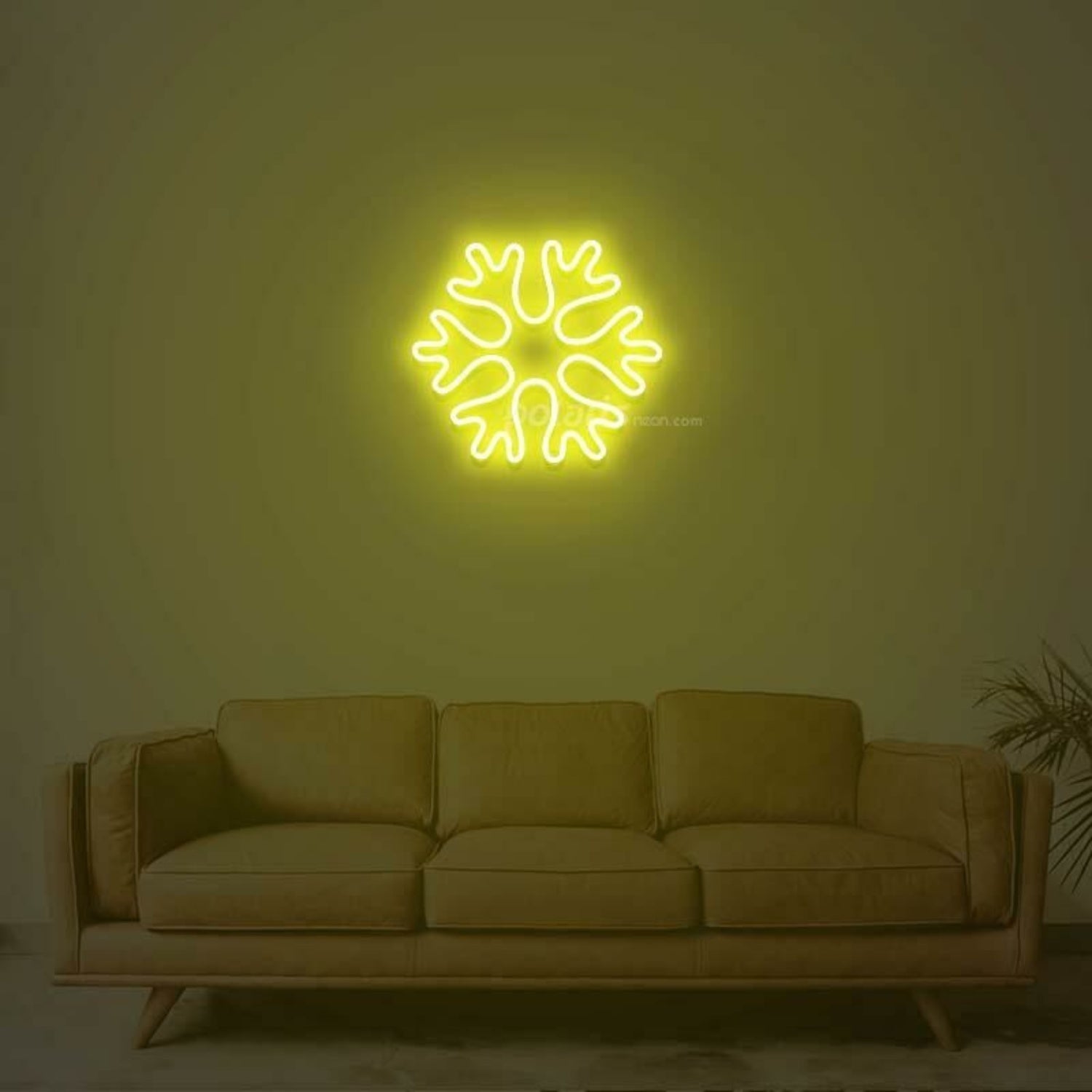 Snowflake 1 Led Neon Sign - Shineneon
