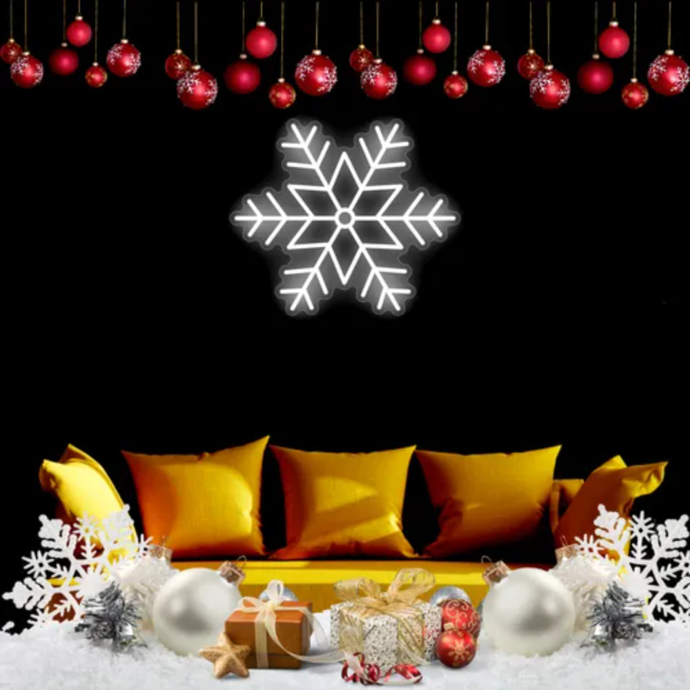 Snowflakes Led Neon Sign | Shineneon