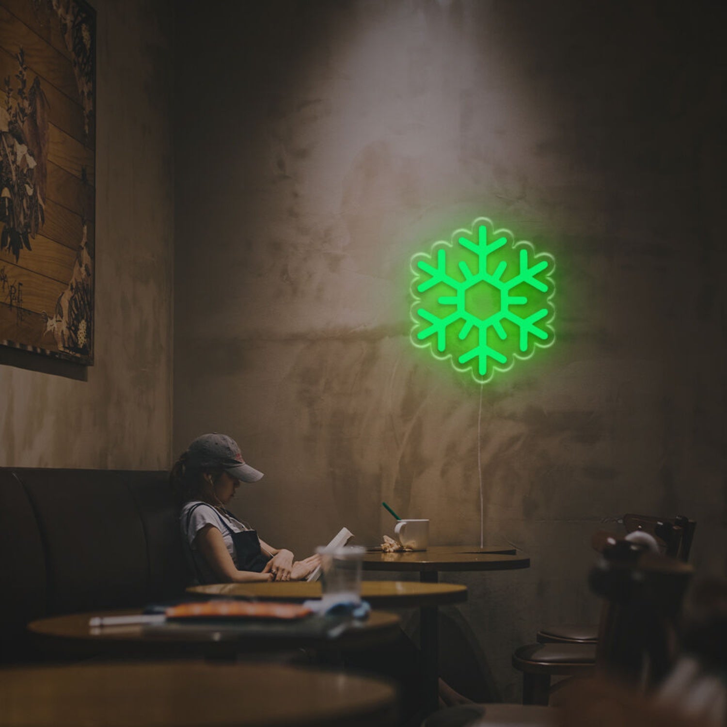 Snowflate Led Neon Sign | Shineneon