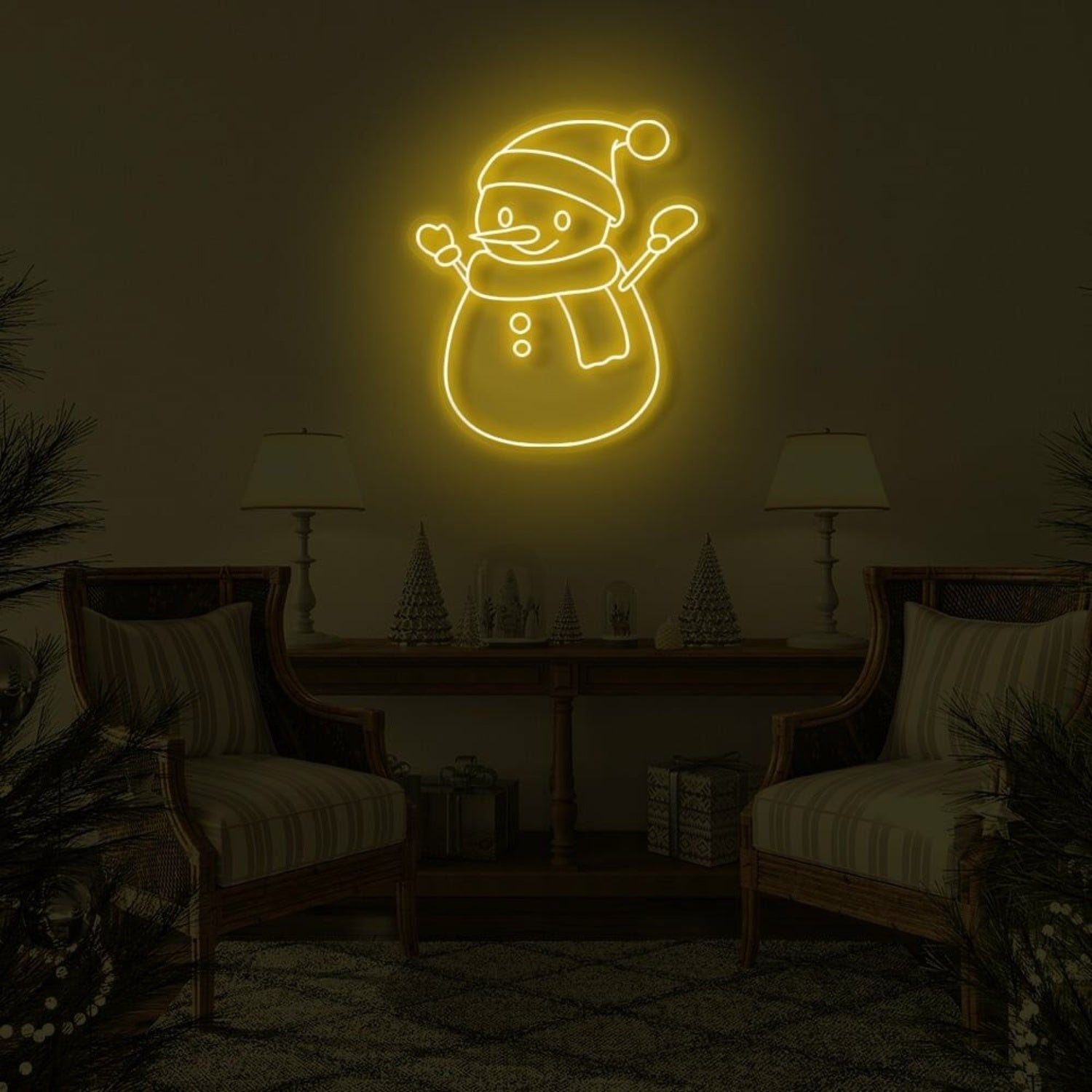 Snowman Led Sign | Shineneon