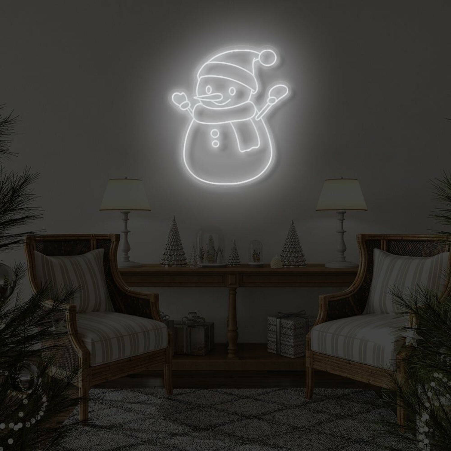 Snowman Led Sign | Shineneon
