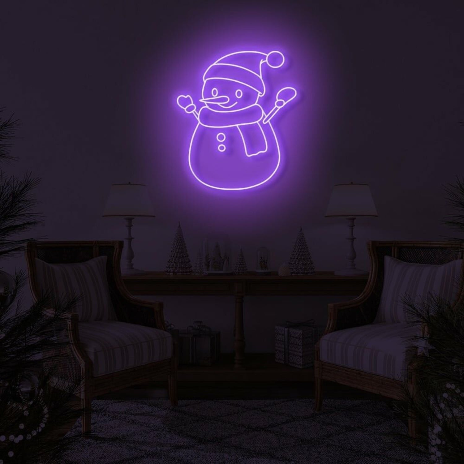Snowman Led Sign | Shineneon