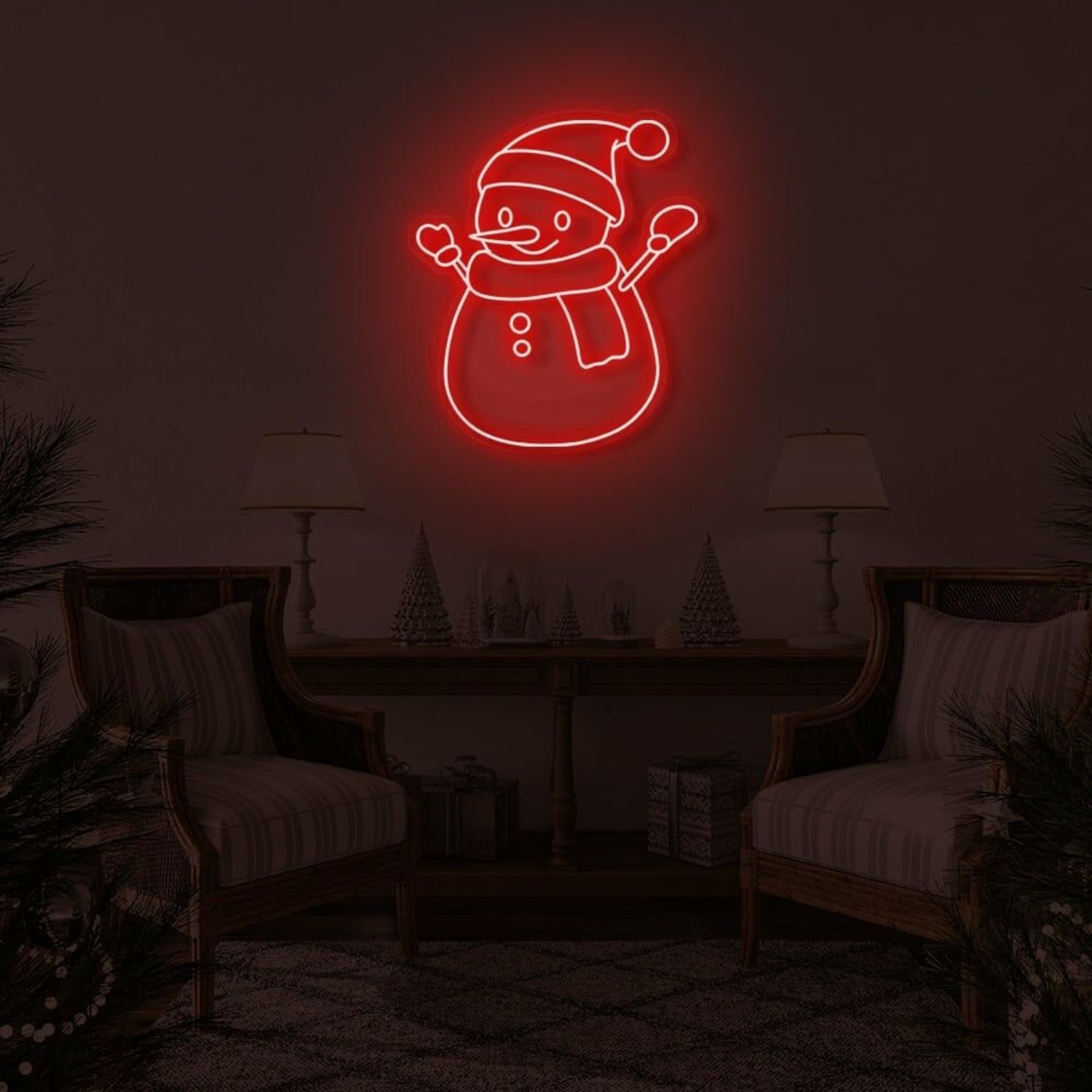 Snowman Led Sign | Shineneon