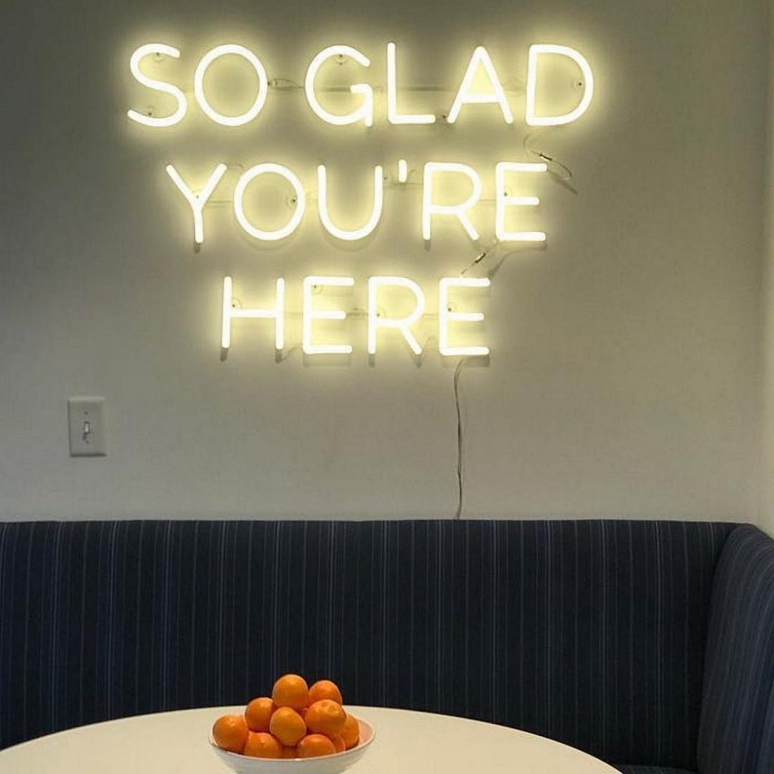 So Glad Youre Here Led Sign Business Neon Signs - Shineneon