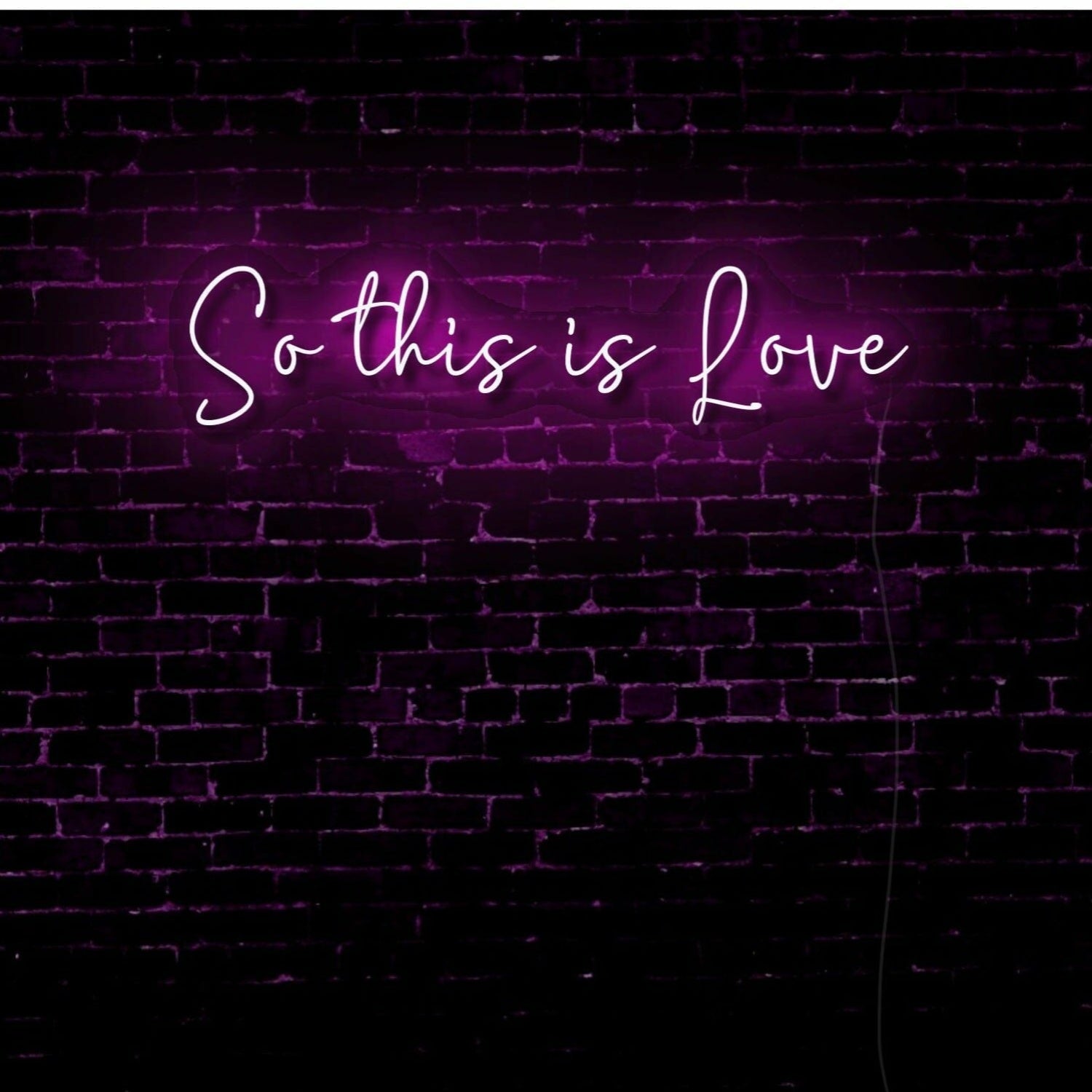So This Is Love Led Neon Sign | Shineneon