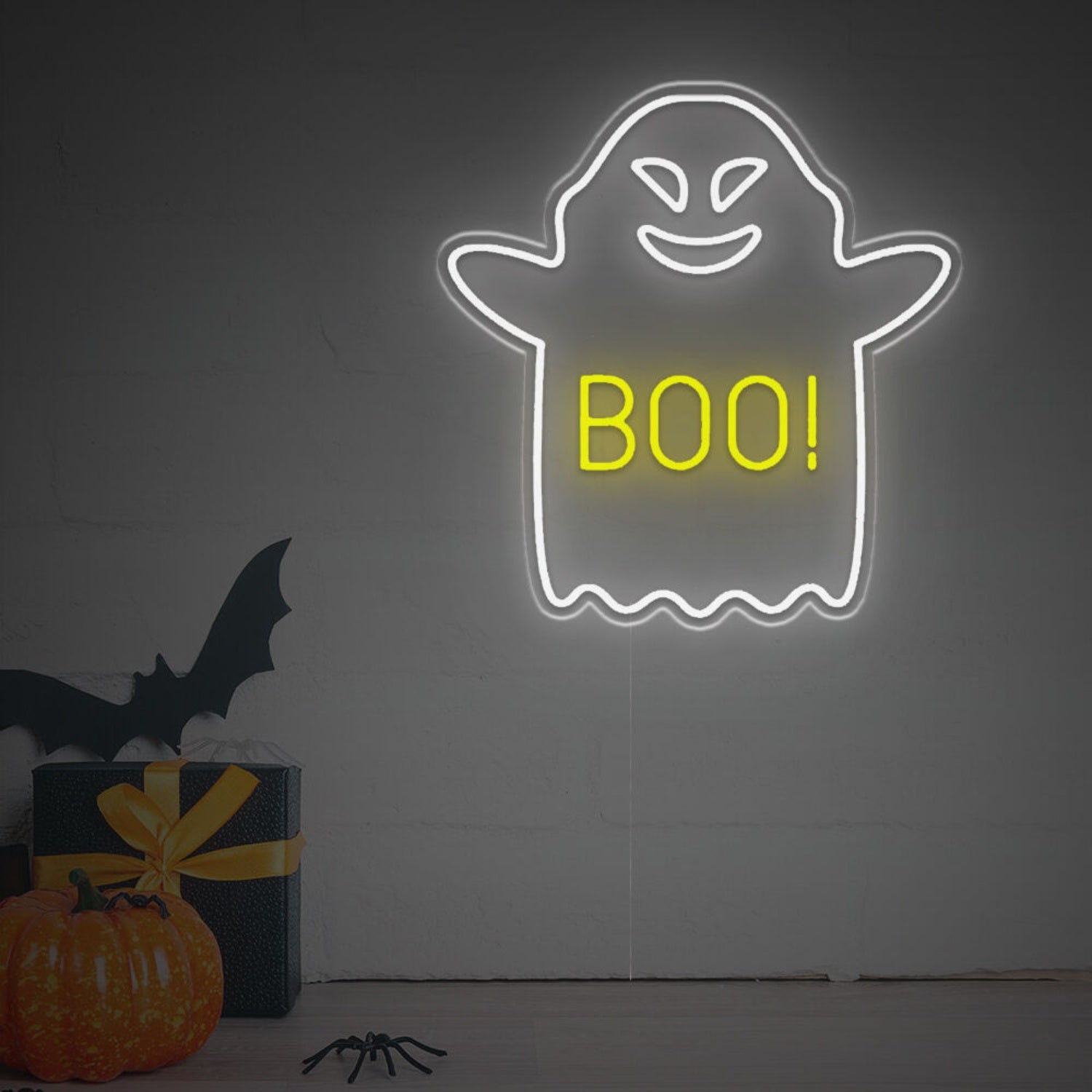 Soaring Boo Ghost Led Neon Sign | Shineneon