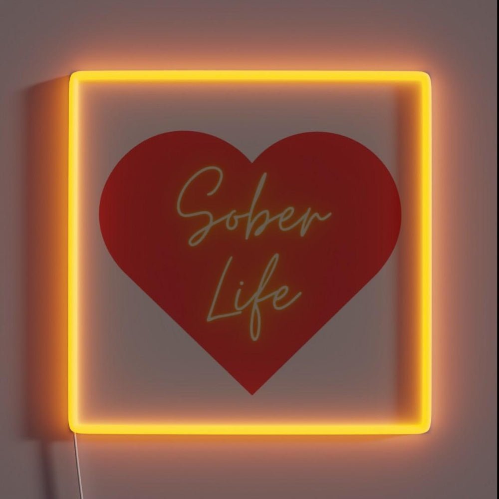 Sober Life Rgb Led Neon Sign - Shineneon