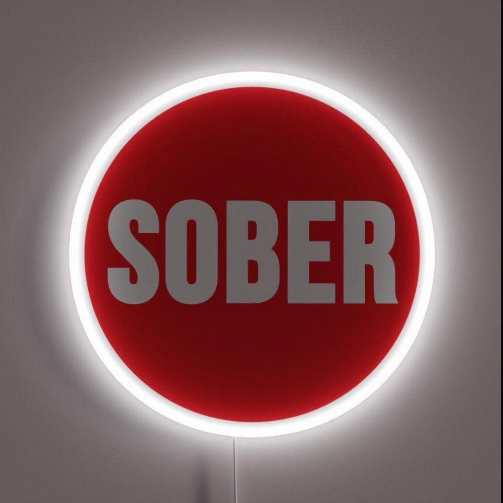 Sober Logo Rgb Led Neon Sign - Shineneon