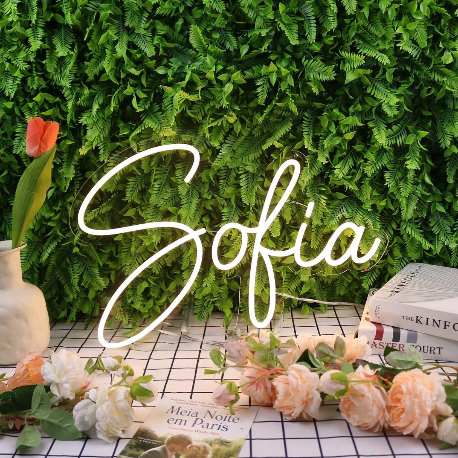 Sofia Yellow Led Neon Sign - Shineneon