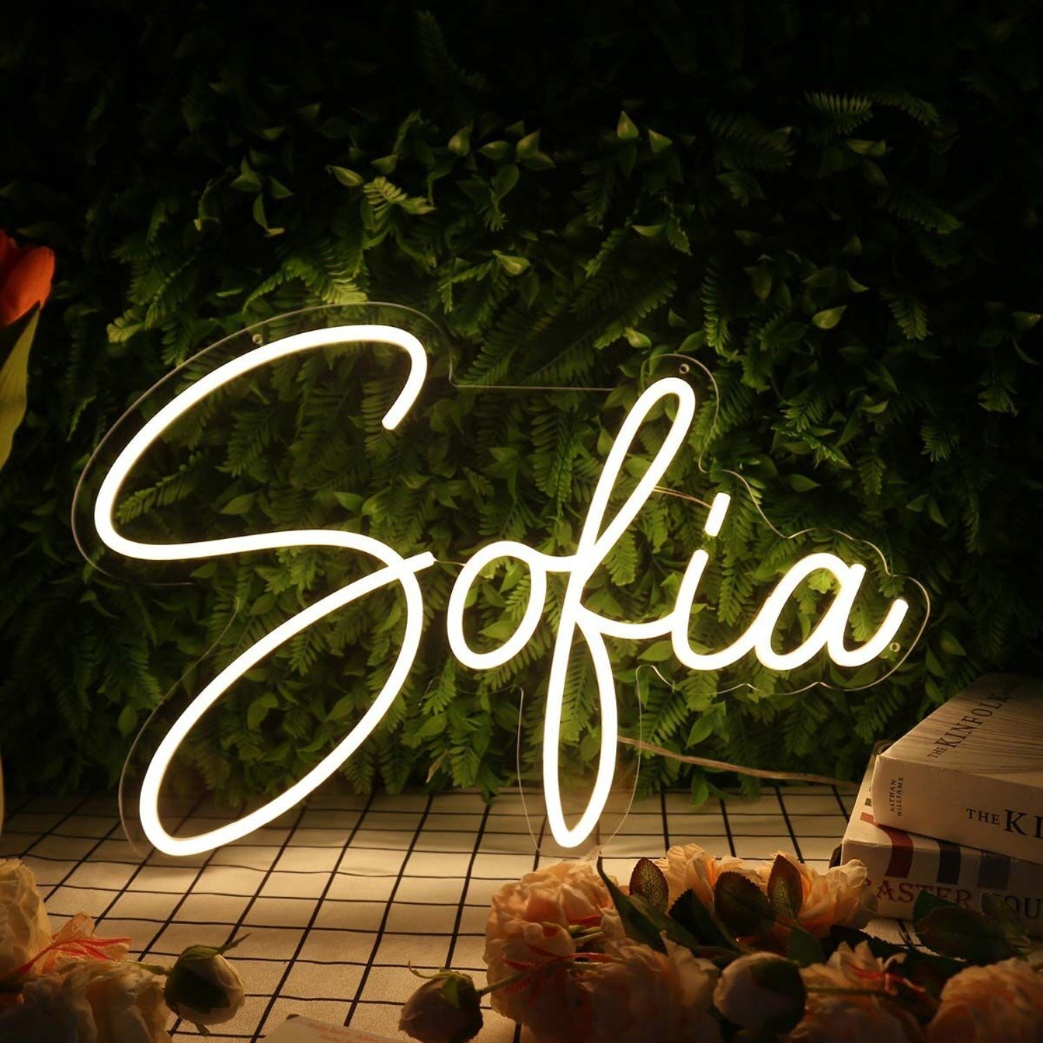 Sofia Yellow Led Neon Sign - Shineneon