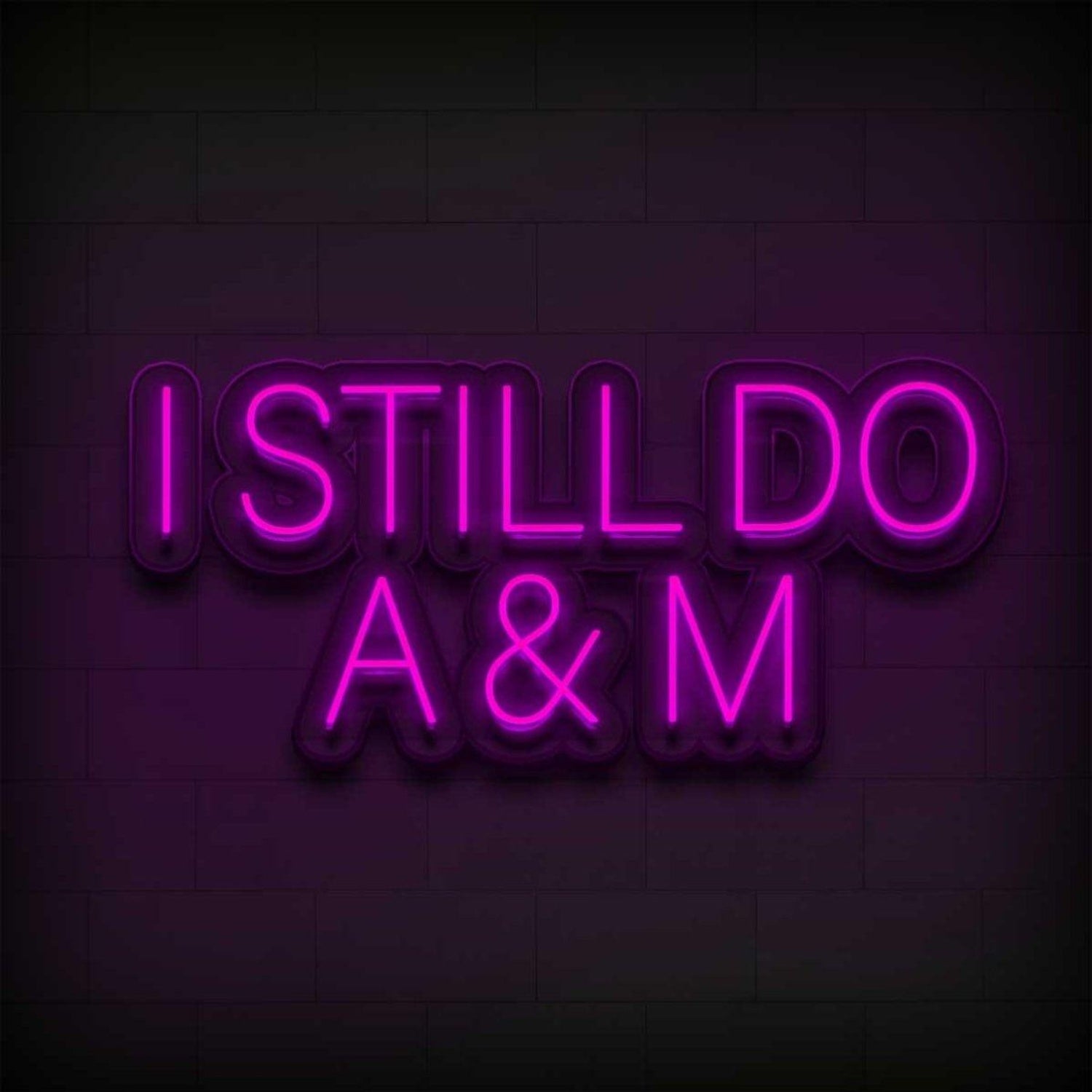 Soft Pink White I Still Do A And M Led Neon Sign For Indoor Decor | Shineneon