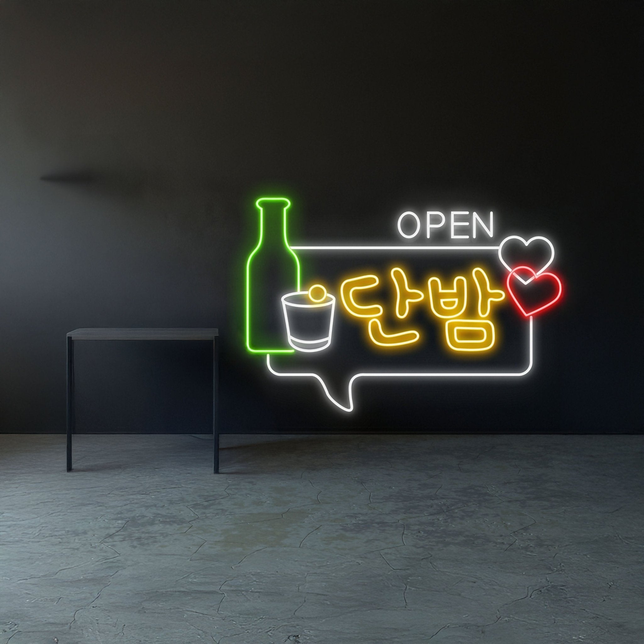Soju Open Neon Sign - Shineneon