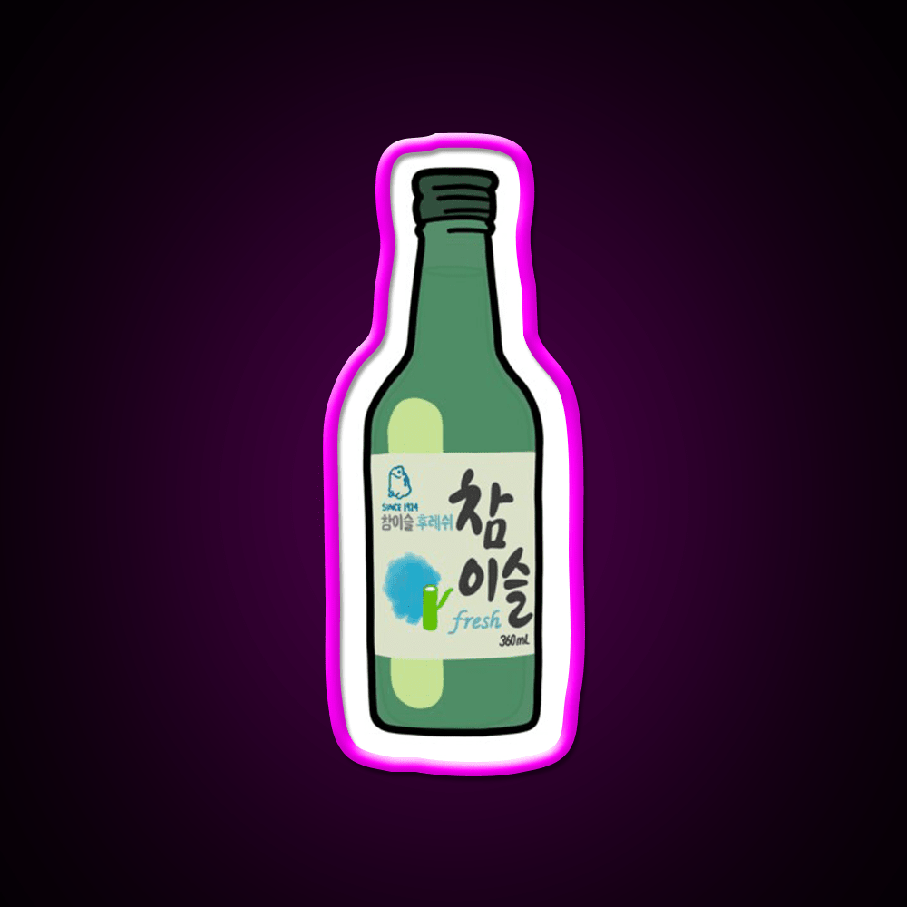Soju Snack Food Led Neon Sign Rgb Color - Shineneon