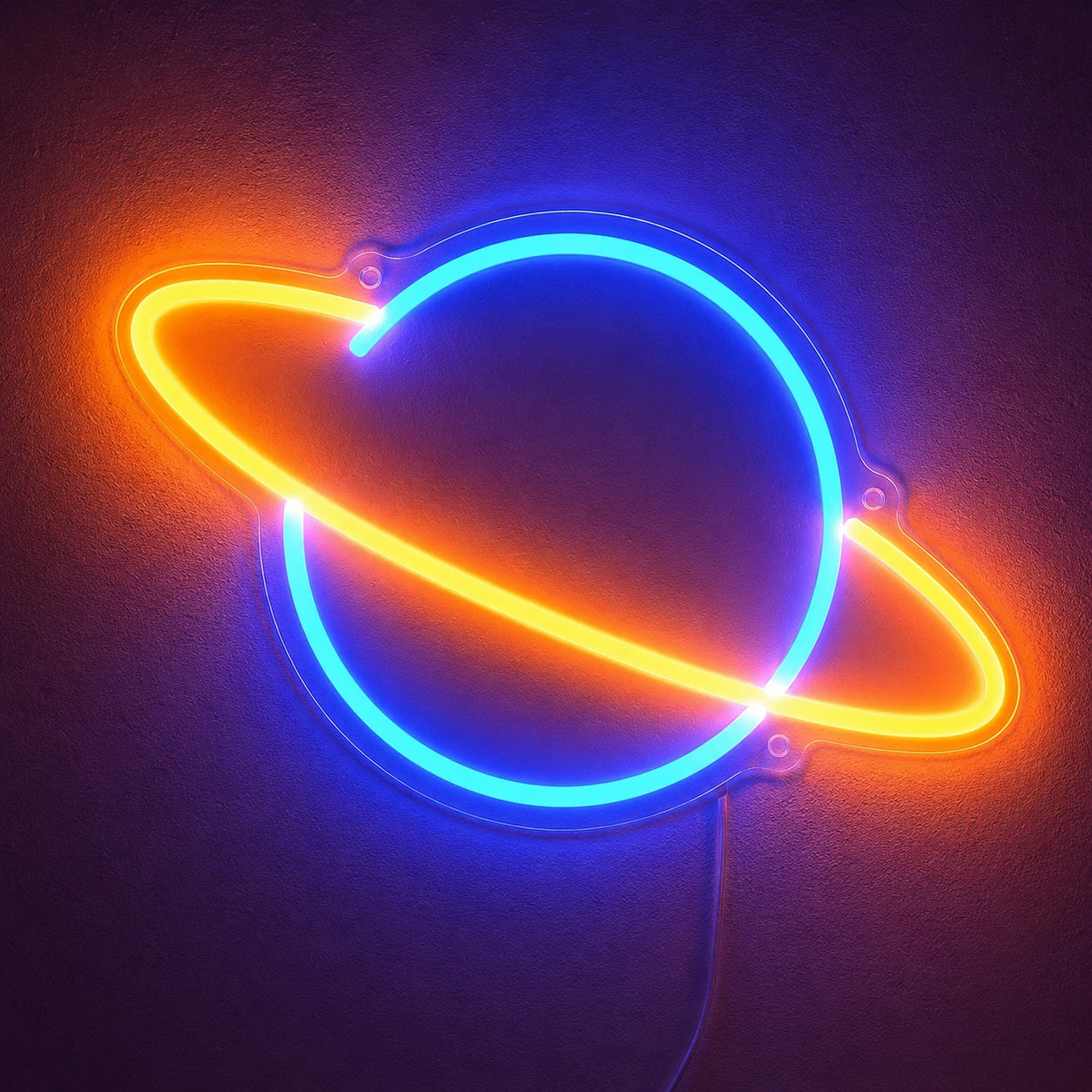 Solar Ring Planet Neon Sign LED Neon Sign high-converting product image