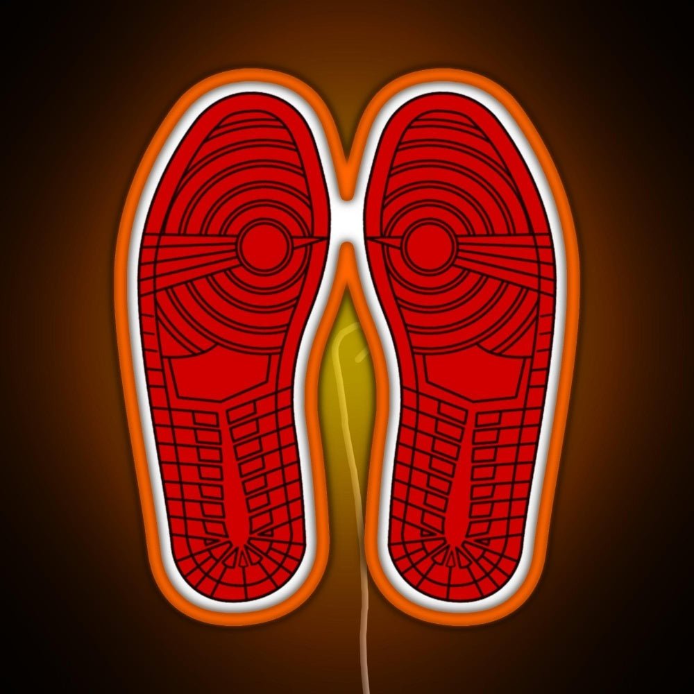 Sole Mates 1 Red Rgb Led Neon Sign Pop Wall Art - Shineneon