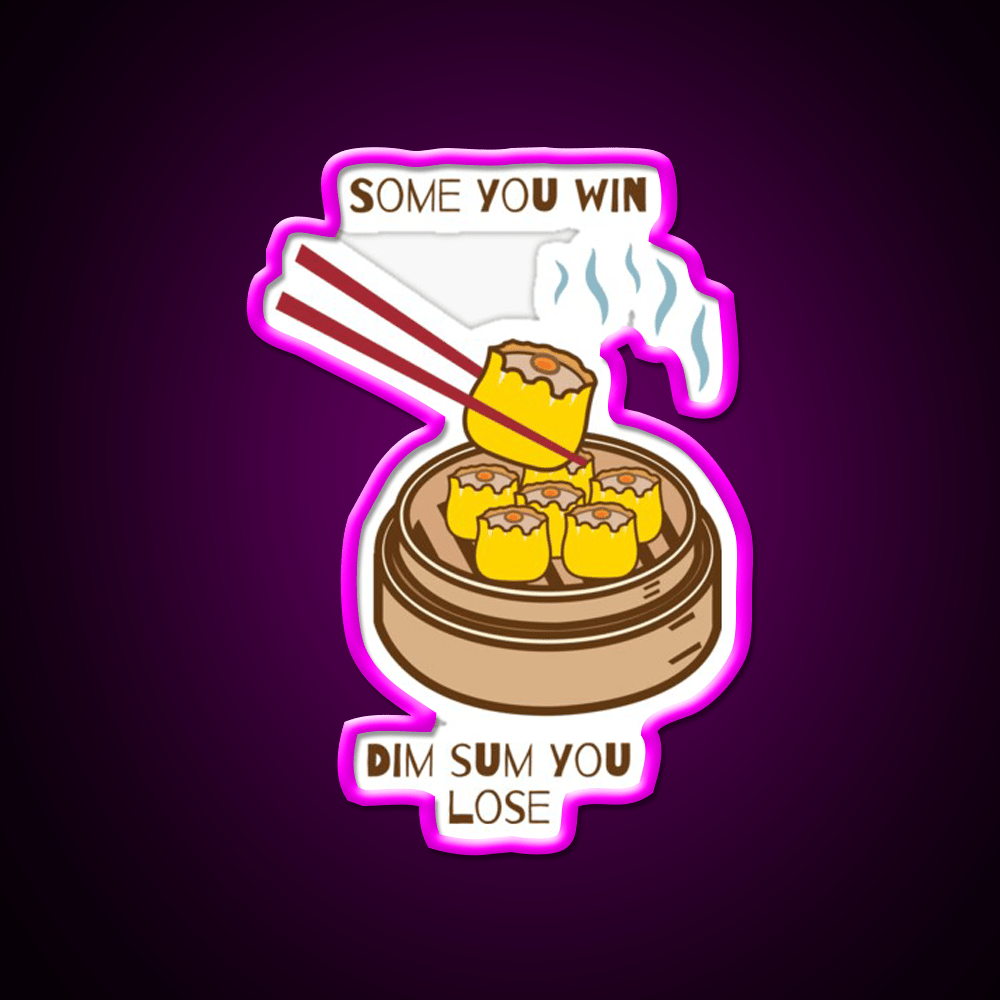 Some You Win Led Neon Sign Chinese Food Rgb Color - Shineneon