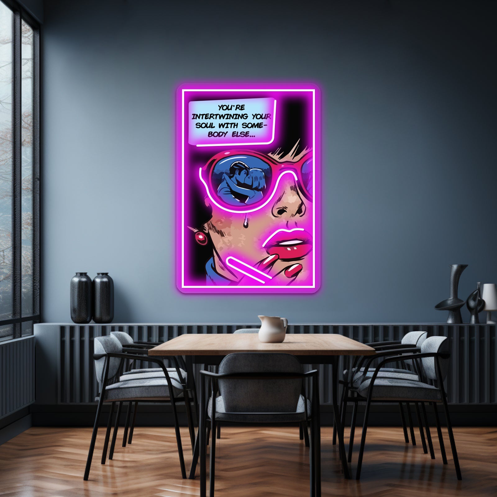 Somebody Else The 1975 Artwork Custom Led Signs | Shineneon