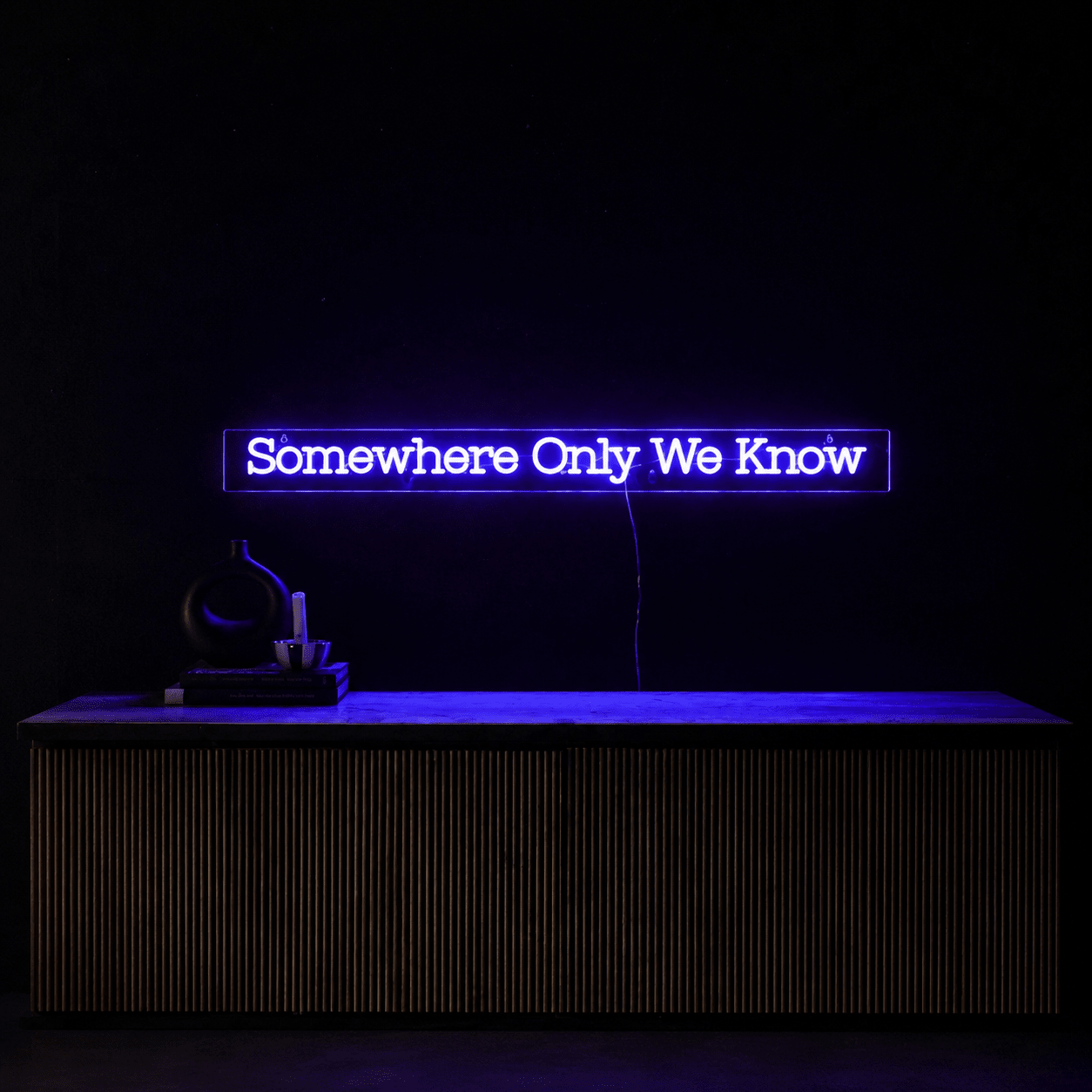 Somewhere Only We Know LED Neon Sign - Shineneon