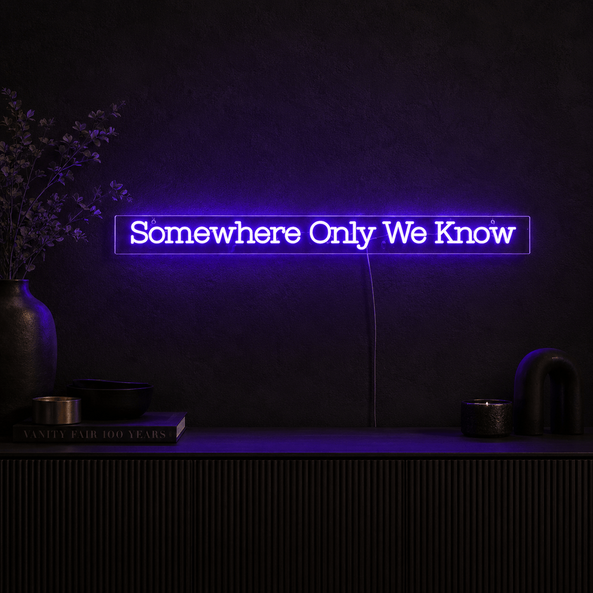 Somewhere Only We Know LED Neon Sign - Shineneon