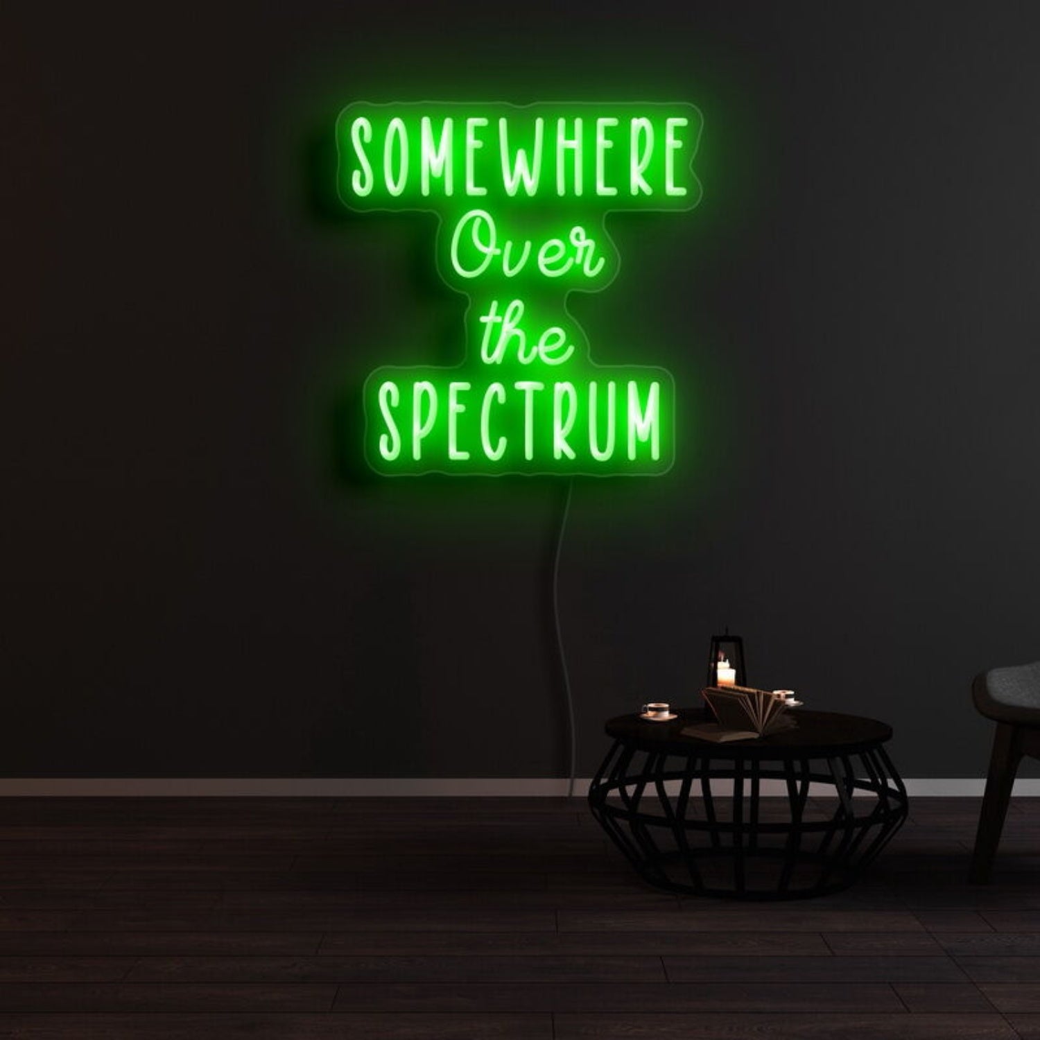 Somewhere Over The Spectrum Led Neon Sign - Shineneon