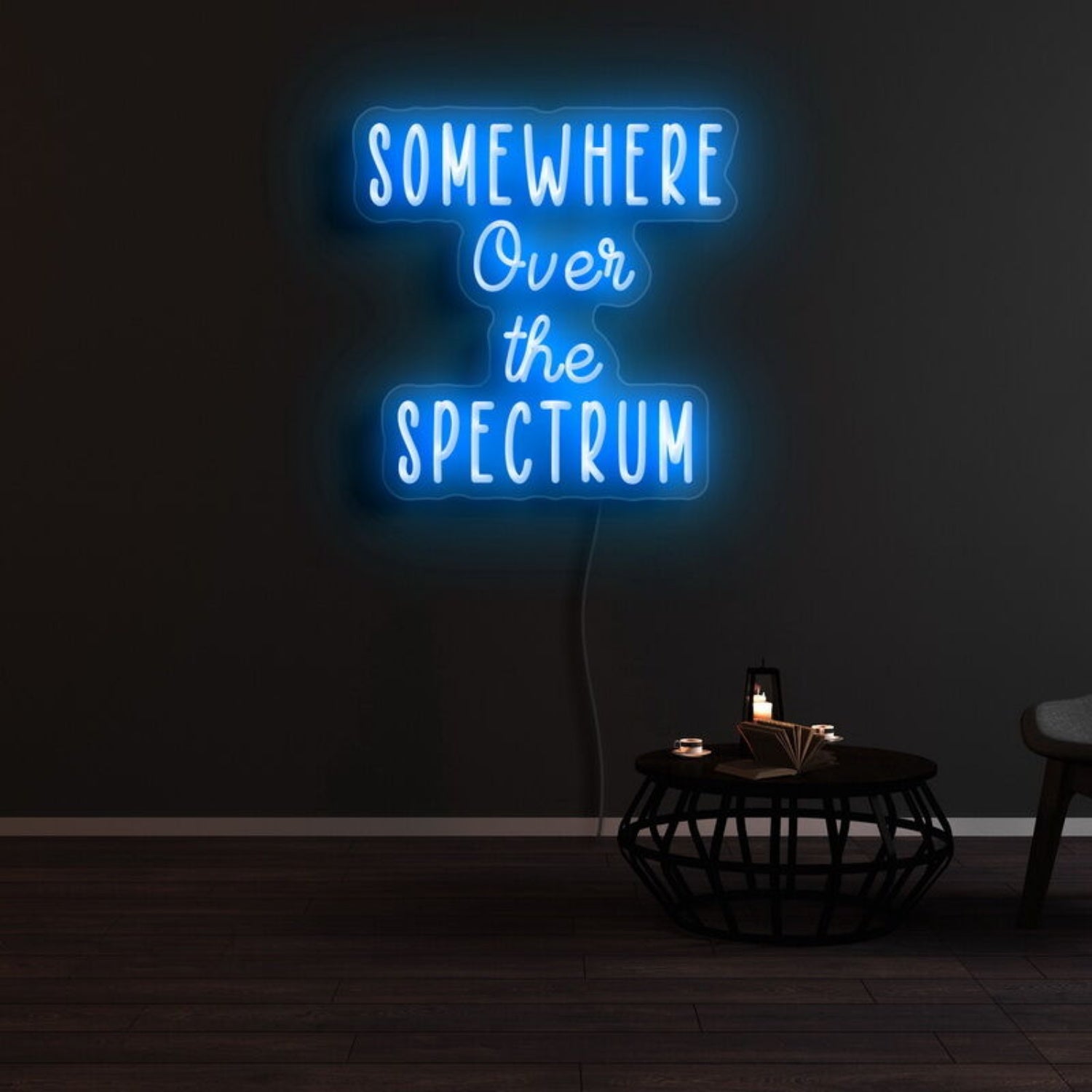 Somewhere Over The Spectrum Led Neon Sign - Shineneon