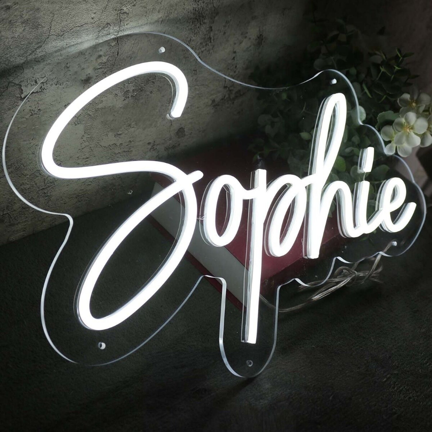 Sophie White Led Neon Sign - Shineneon