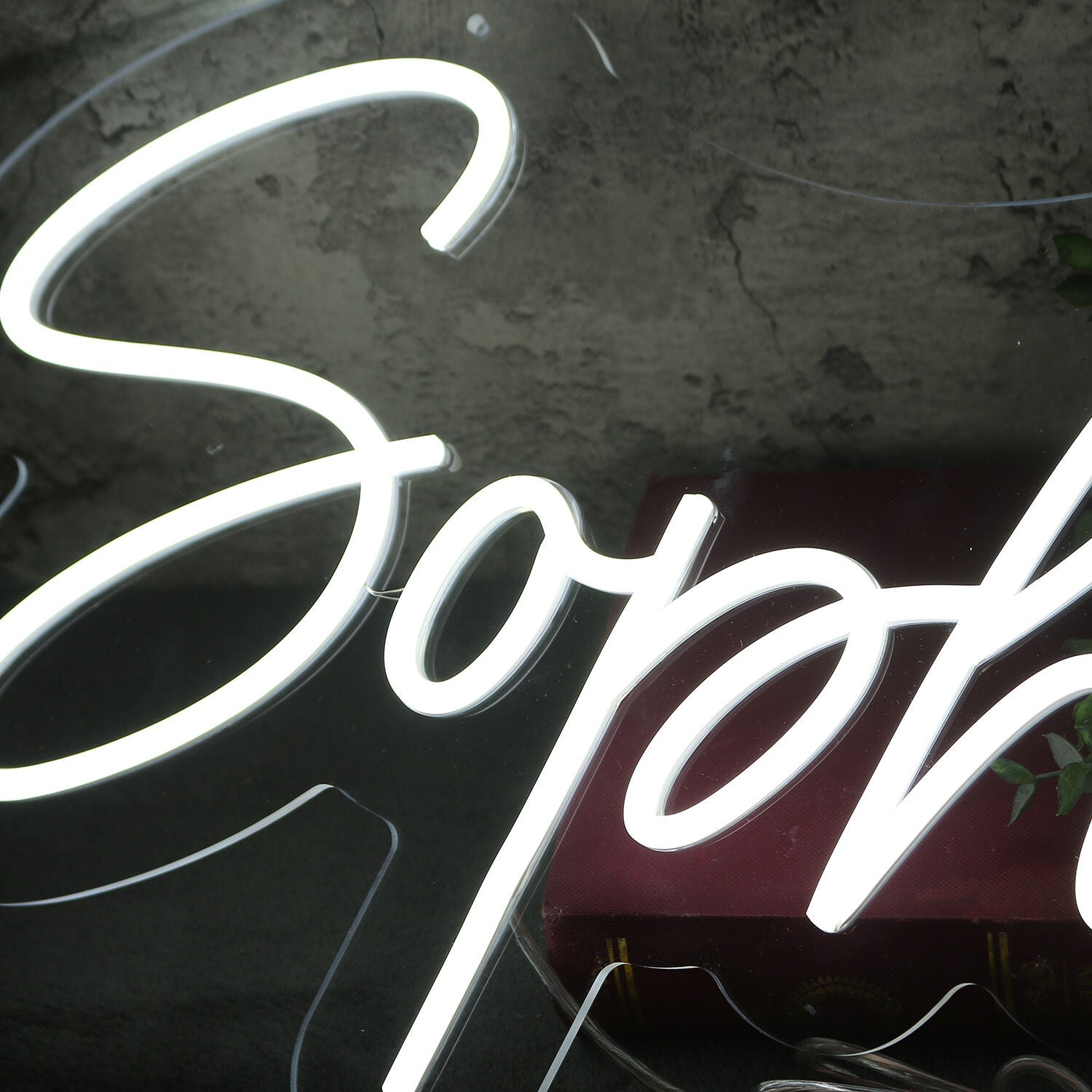 Sophie White Led Neon Sign - Shineneon