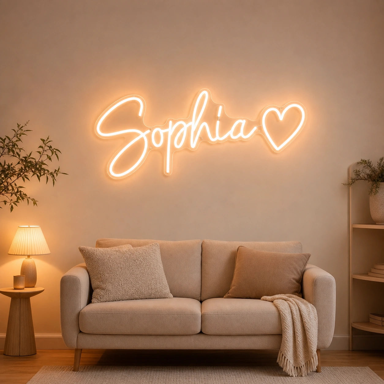 Sophiia LED Neon Sign Garage Man Cave Neon Sign size image