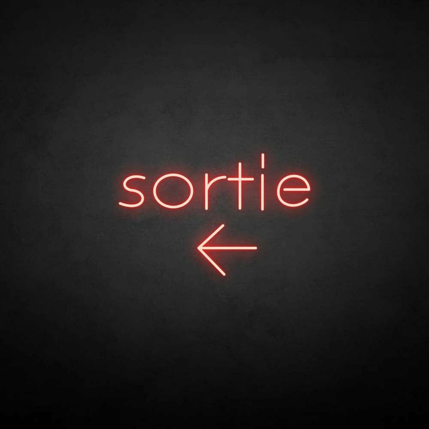 Sortie Led Neon Sign - Shineneon