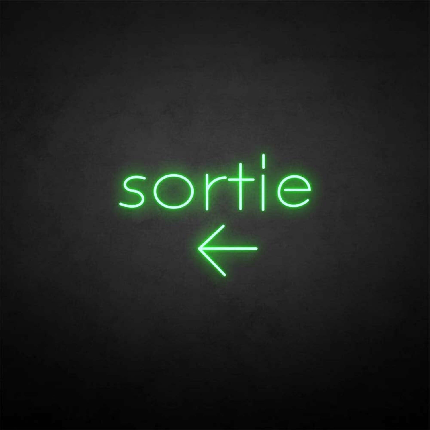 Sortie Led Neon Sign - Shineneon