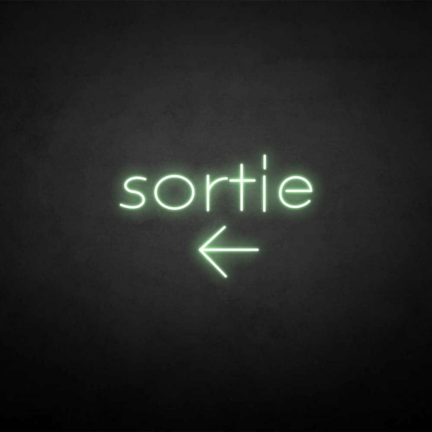 Sortie Led Neon Sign - Shineneon