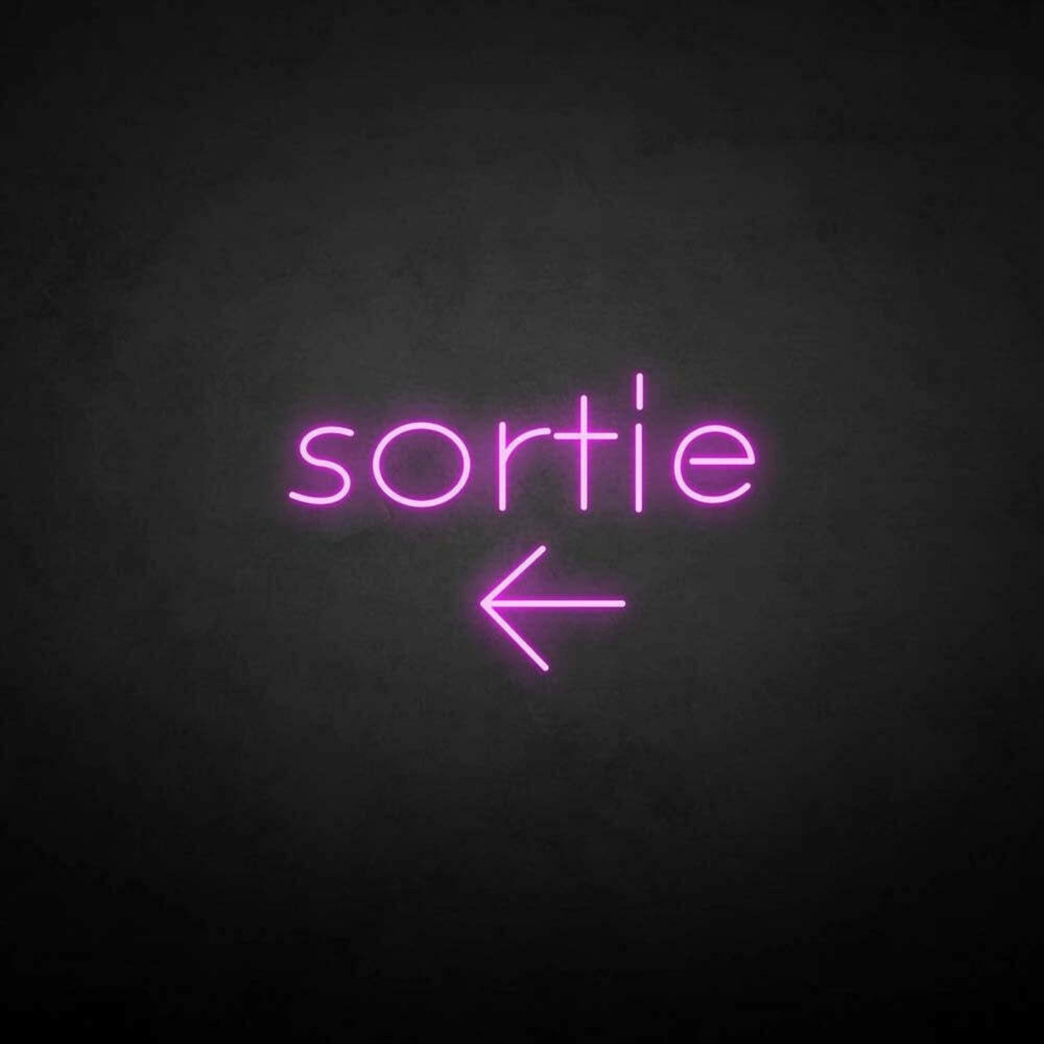 Sortie Led Neon Sign - Shineneon