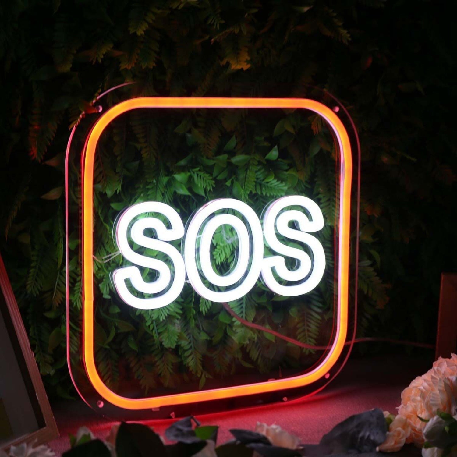Sos Custom Led Neon Sign - Shineneon