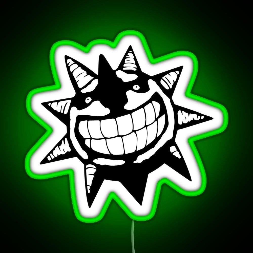 Soul Eater Sun Rgb Led Neon Sign Pop Wall Art - Shineneon