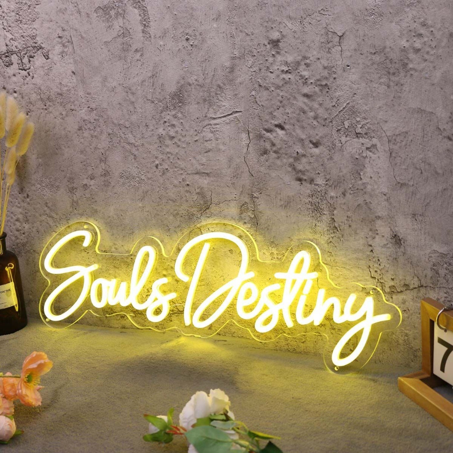 Souls Destiny Yellow Led Neon Sign - Shineneon