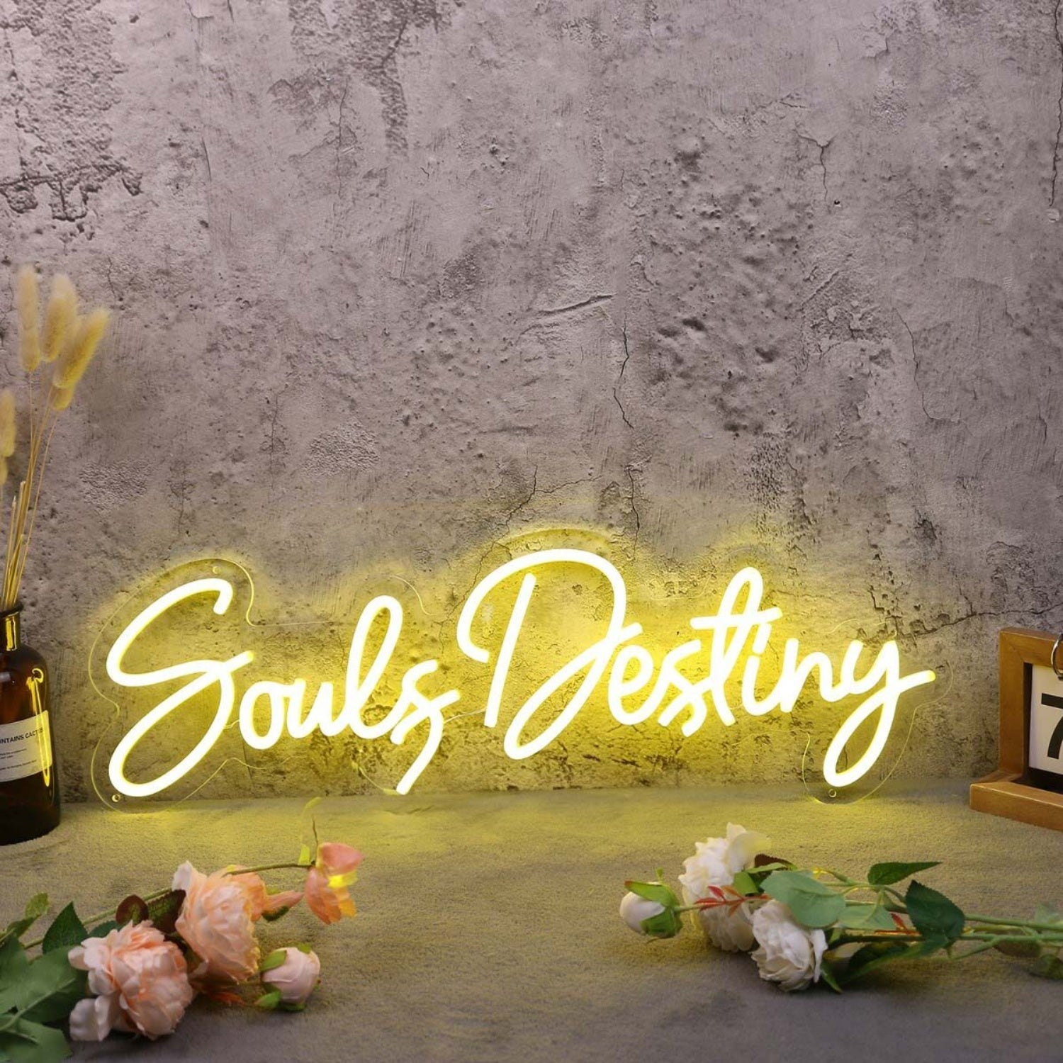Souls Destiny Yellow Led Neon Sign - Shineneon