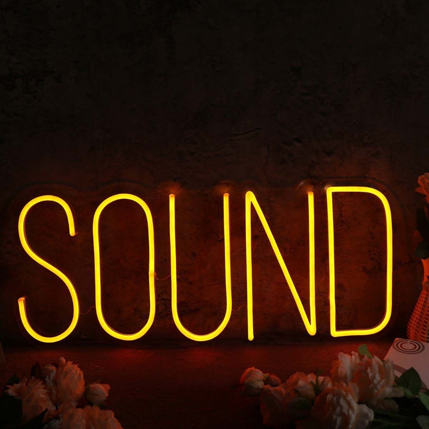 Sound Orange Led Neon Sign - Shineneon