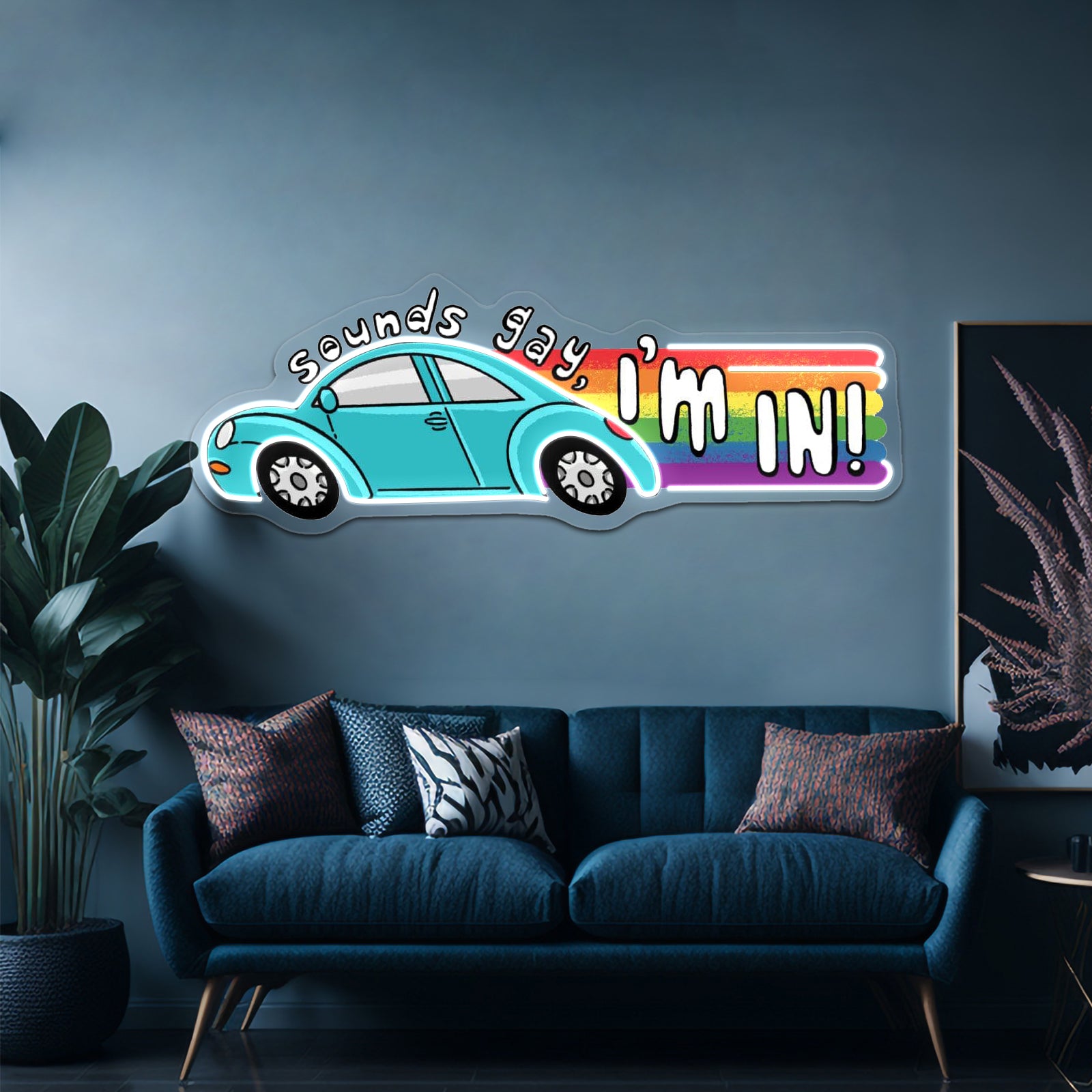 Sounds Gay Im In Artwork Neon Sign For Sale | Shineneon