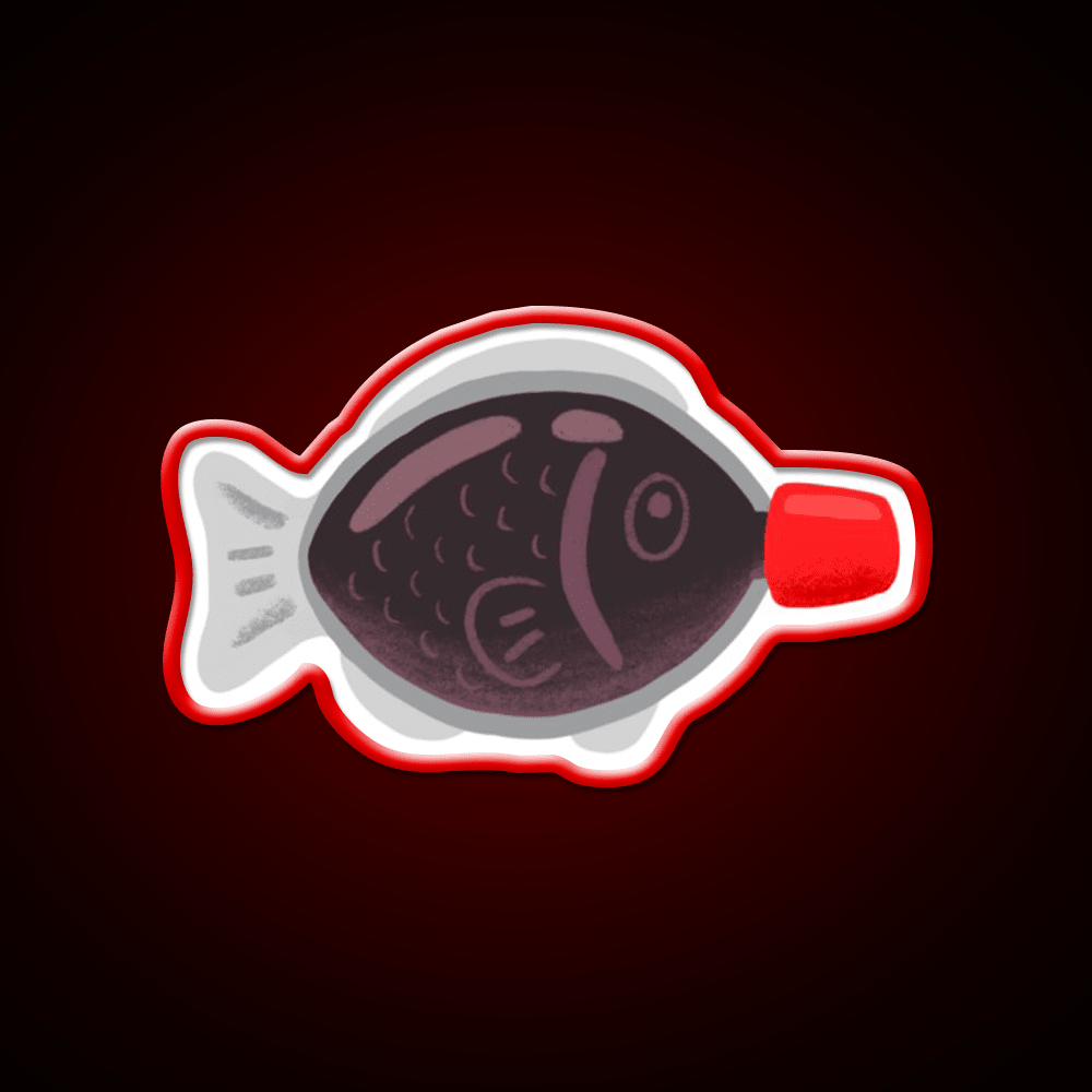 Soy Fish Snack Food Led Neon Sign Rgb Color - Shineneon